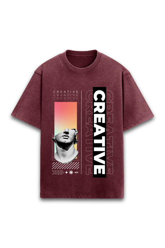 WM CREATIVE OVERSIZED T-SHIRT